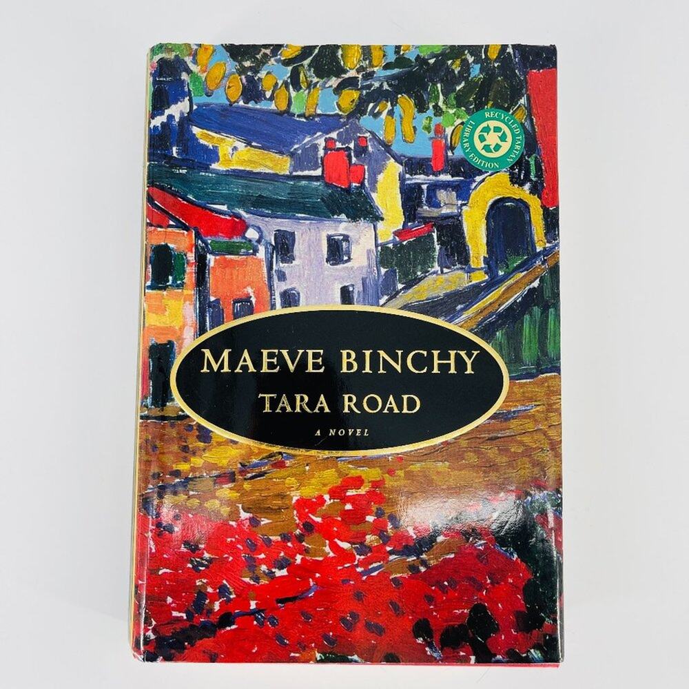 Tara Road, a hardcover/hardback novel book by Maeve Binchy - Good Used Condition